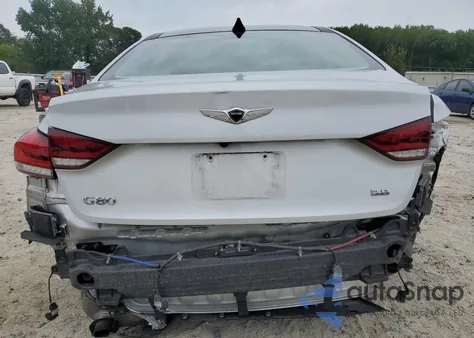 2018 Genesis G80 Base из США, поврежденный, VIN KMHGN4JE1JU239418